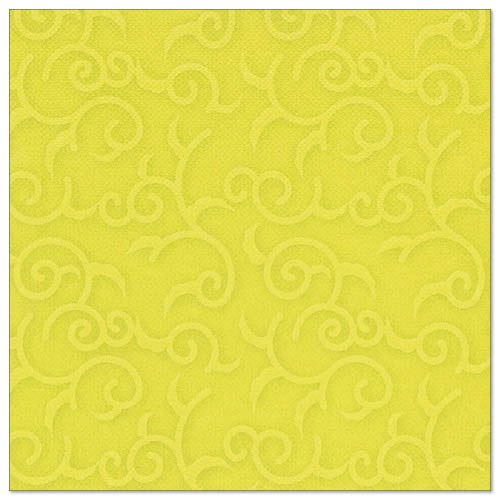 Servietten "ROYAL Collection" 1/4-Falz 40 cm x 40 cm limonengrün "Casali"
