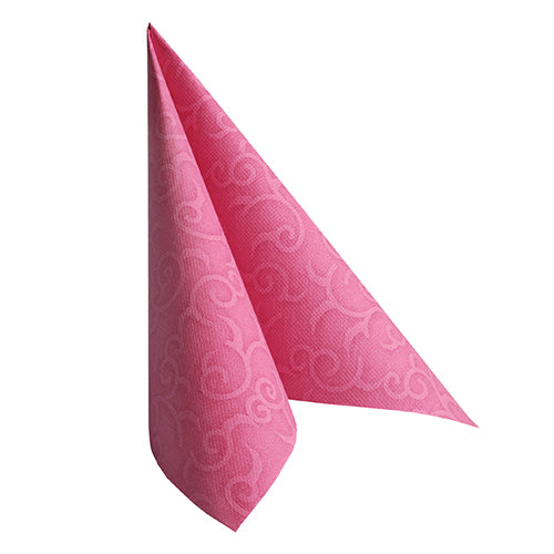 Servietten "ROYAL Collection" 1/4-Falz 40 cm x 40 cm fuchsia "Casali"