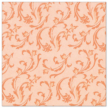 Servietten "ROYAL Collection" 1/4-Falz 40 cm x 40 cm nektarine "Damascato"