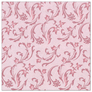 Servietten "ROYAL Collection" 1/4-Falz 40 cm x 40 cm bordeaux "Damascato"