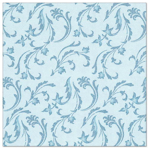 Servietten "ROYAL Collection" 1/4-Falz 40 cm x 40 cm türkis "Damascato"