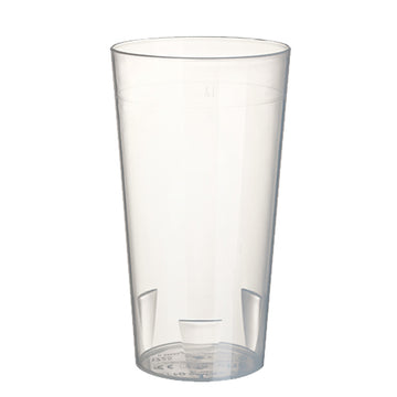 Mehrweg-Trinkbecher 0,4 l Ø 7,5 cm · 14,5 cm transluzent