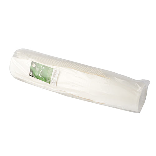 Pastaboxen, Pappe rund 950 ml 11 cm x 10,5 cm x 9,3 cm weiss