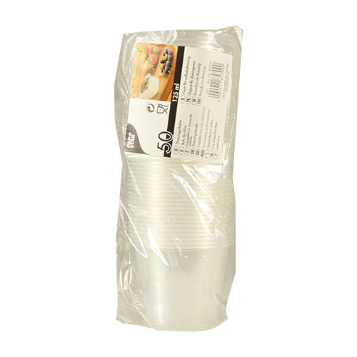 Dressingbecher, PP rund 125 ml Ø 7,1 cm · 5,7 cm transparent