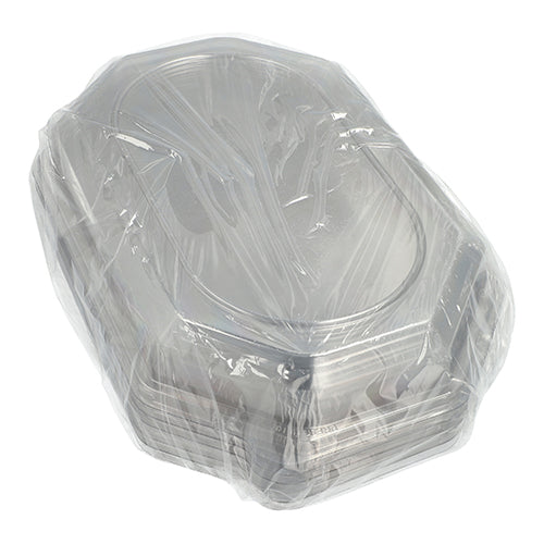 Deckel für Servierplatten, PET 6,3 cm x 45 cm x 31,5 cm transparent