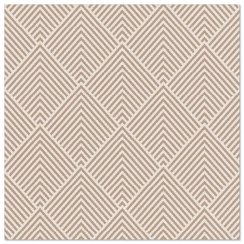 Servietten "ROYAL Collection" 1/4-Falz 40 cm x 40 cm braun "Elegance"