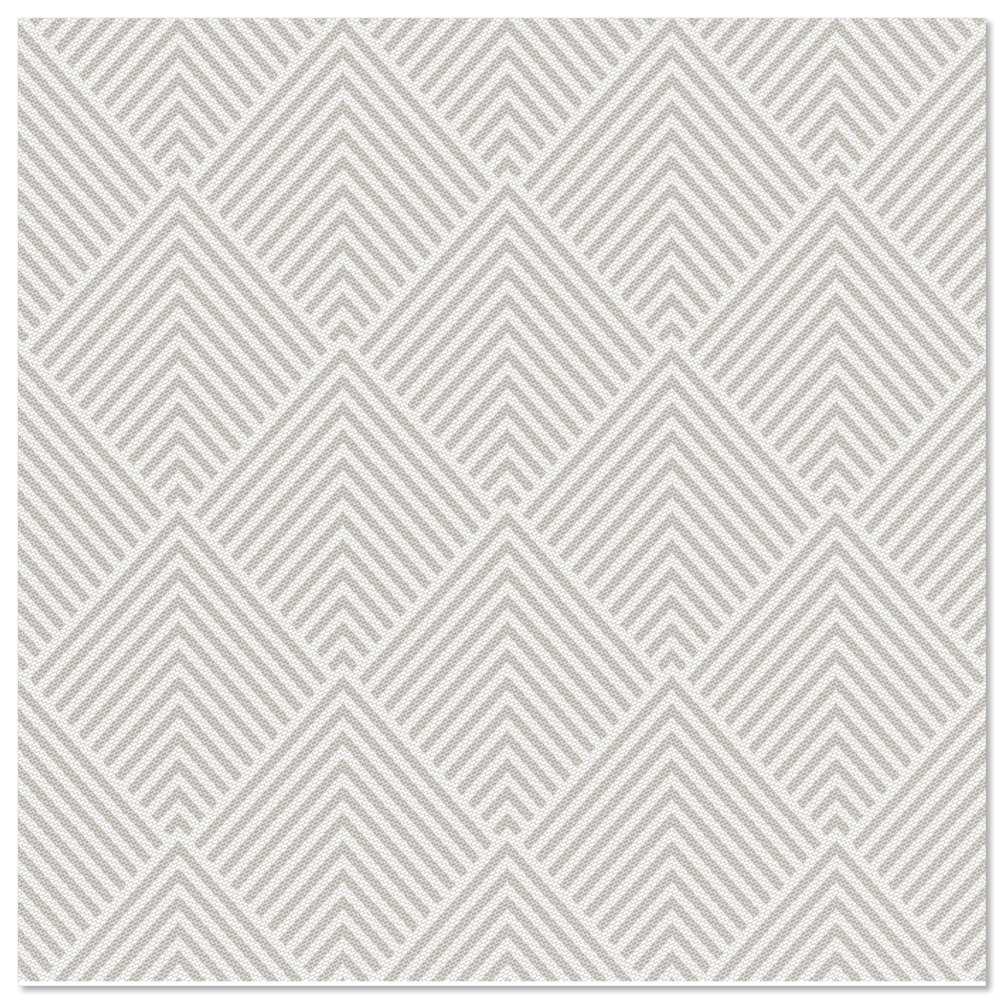 Servietten "ROYAL Collection" 1/4-Falz 40 cm x 40 cm grau "Elegance"