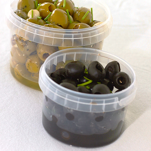 Feinkostbecher, PP 300 ml Ø 11,8 cm · 5,1 cm transparent mit Originalitätsverschluss