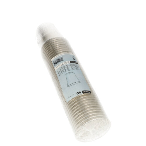Trinkbecher "Hurricane", PET 0,2 l Ø 7,8 cm · 9,7 cm glasklar