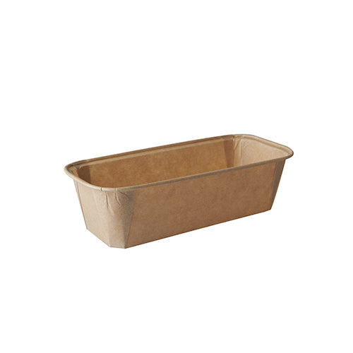 Backformen eckig 523 ml 5 cm x 8,5 cm x 18,8 cm braun