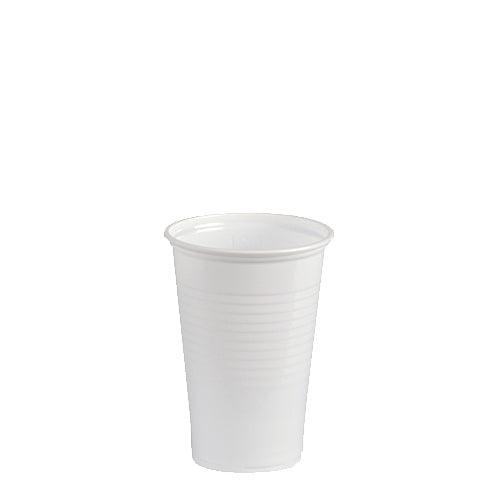 Trinkbecher, PP 0,2 l Ø 7,03 cm · 9,9 cm weiss