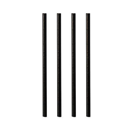 Shake-Halme, Papier Ø 8 mm · 21 cm schwarz