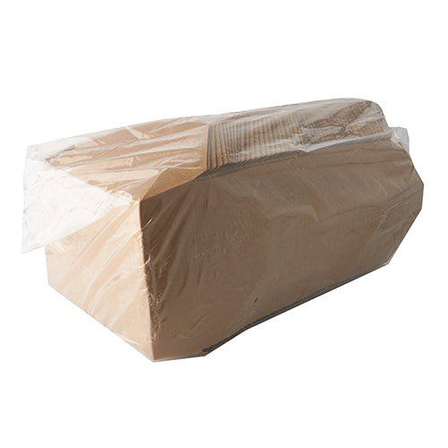 Lunchboxen, Pappe "pure" 1500 ml 4,8 cm x 14 cm x 19,5 cm braun