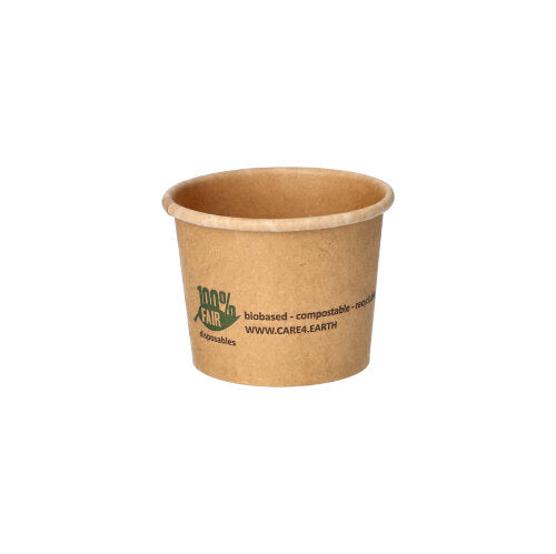 Portionsbecher, Pappe 60 ml Ø 6 cm · 4,9 cm braun