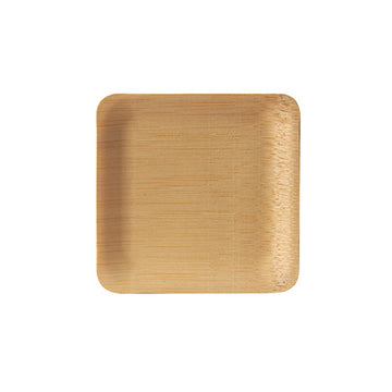 Fingerfood - Teller, Bambus "pure" eckig 1,5 cm x 8,5 cm x 8,5 cm