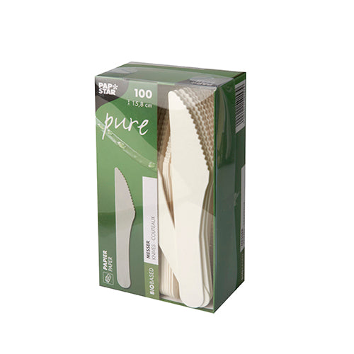 Messer, Papier "pure" 15,8 cm weiss