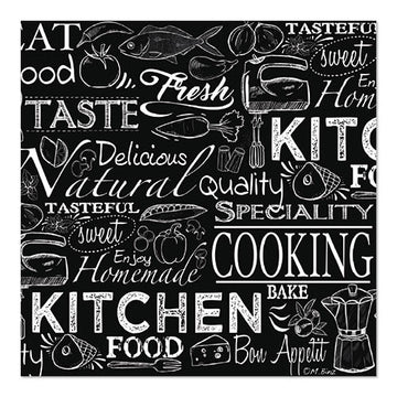 Servietten, 3-lagig 1/4-Falz 33 cm x 33 cm "Kitchen"