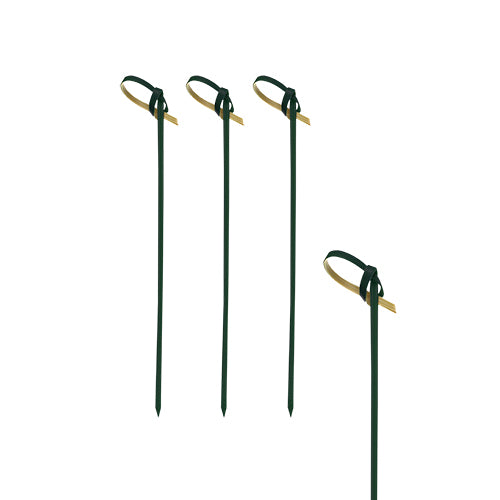Fingerfood - Picker 10 cm schwarz "Knoten"
