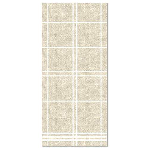 Servietten "ROYAL Collection" 1/6-Falz 48 cm x 33 cm sand "Kitchen Craft"