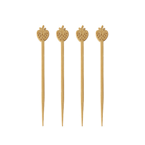 Fingerfood - Picker "pure" 9 cm "Strawberry"