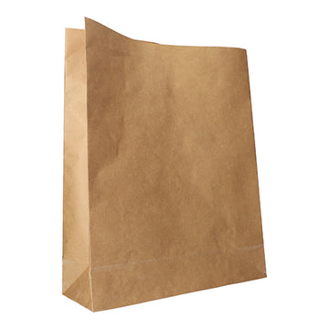Blockbodenbeutel, Kraftpapier 40 cm x 32 cm x 11 cm braun