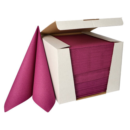 Servietten "ROYAL Collection" 1/4-Falz 40 cm x 40 cm lila