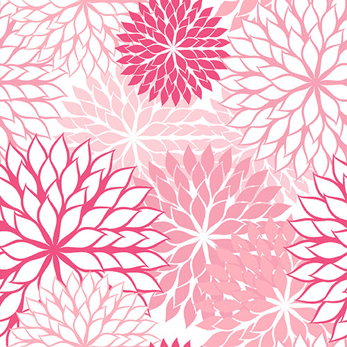 Servietten, 3-lagig 1/4-Falz 40 cm x 40 cm rose "Floralies"