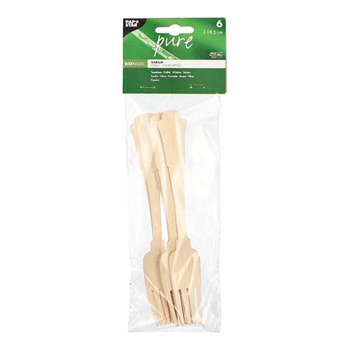 Gabeln, Holz "pure" 19,5 cm "Vintage"