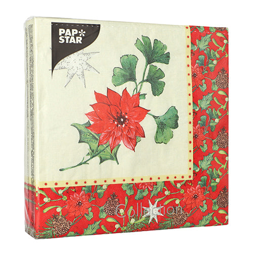 Servietten, 3-lagig 1/4-Falz 40 cm x 40 cm "Winterly"
