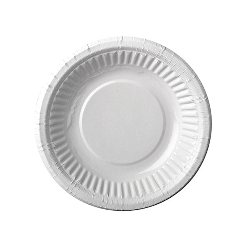 Schalen, Pappe rund Ø 19 cm · 3 cm weiss