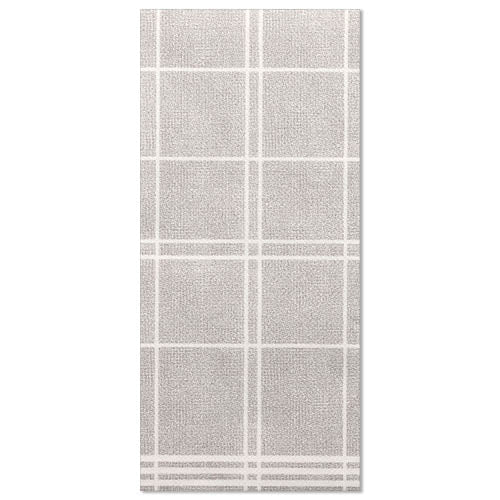 Servietten "ROYAL Collection" 1/6-Falz 48 cm x 33 cm grau "Kitchen Craft"