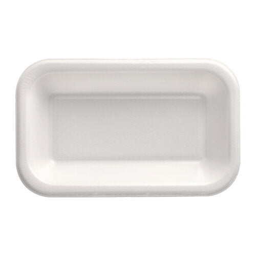 Siegelschalen, XPS 750 ml 4,2 cm x 15 cm x 24 cm weiss laminiert