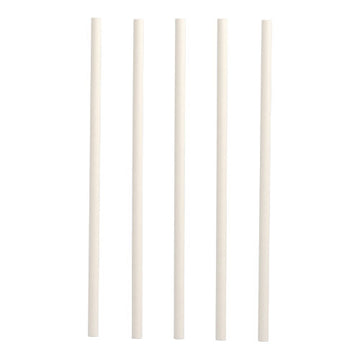 Shake-Halme, Papier "pure" Ø 8 mm · 25 cm weiss
