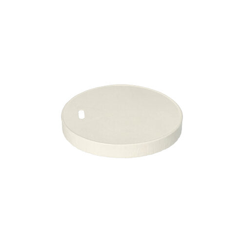 Deckel für Trinkbecher, Pappe rund Ø 8 cm weiss