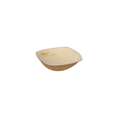 Schalen Palmblatt "pure" 50 ml 2,5 cm x 9 cm x 9 cm natur "QUADRATO"