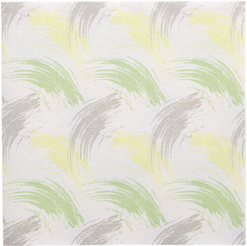 Servietten "ROYAL Collection" 1/4-Falz 40 cm x 40 cm limonengrün "Brushstroke"