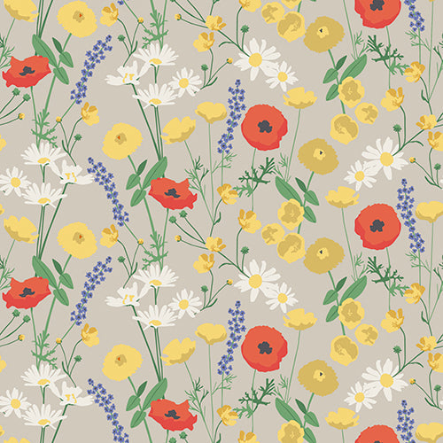 Servietten, 3-lagig 1/4-Falz 33 cm x 33 cm "Smörblomma"