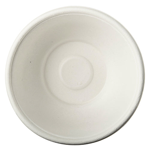 Schalen, Zuckerrohr "pure" 200 ml Ø 11,2 cm · 4,2 cm weiss