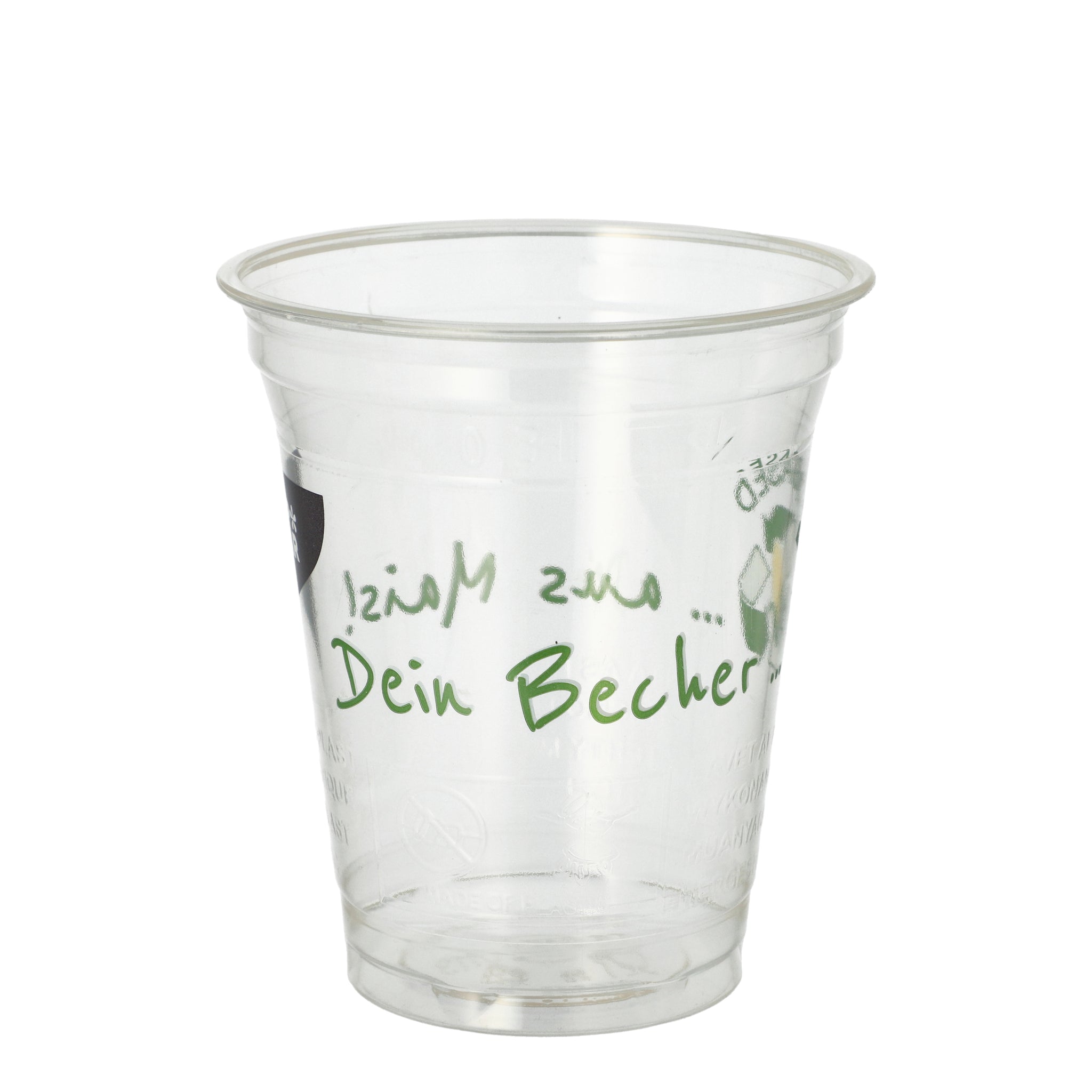Trinkbecher PLA 0,3 l Ø 9,5 cm · 10,7 cm "Becher aus Mais"