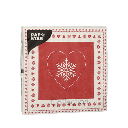 Servietten, 3-lagig 1/4-Falz 25 cm x 25 cm "Rennes"