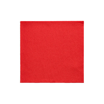 Servietten "DAILY Collection" 1/4-Falz 24 cm x 24 cm rot