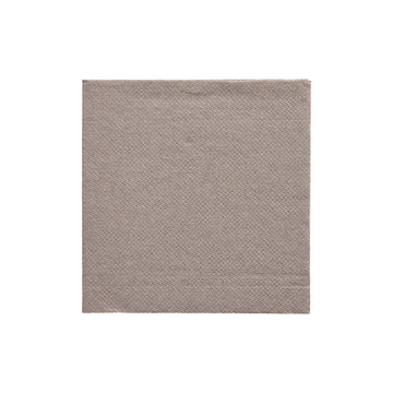 Servietten "DAILY Collection" 1/4-Falz 24 cm x 24 cm grau