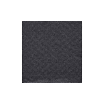 Servietten "DAILY Collection" 1/4-Falz 24 cm x 24 cm schwarz