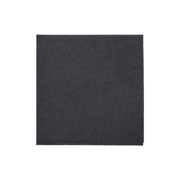 Servietten "DAILY Collection" 1/4-Falz 24 cm x 24 cm schwarz