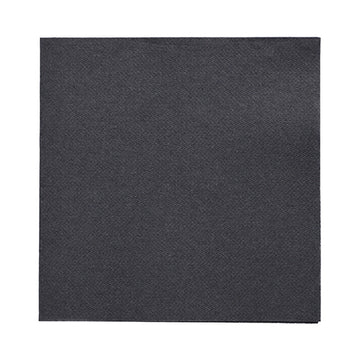 Servietten "DAILY Collection" 1/4-Falz 32 cm x 32 cm schwarz