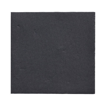 Servietten "DAILY Collection" 1/4-Falz 32 cm x 32 cm schwarz