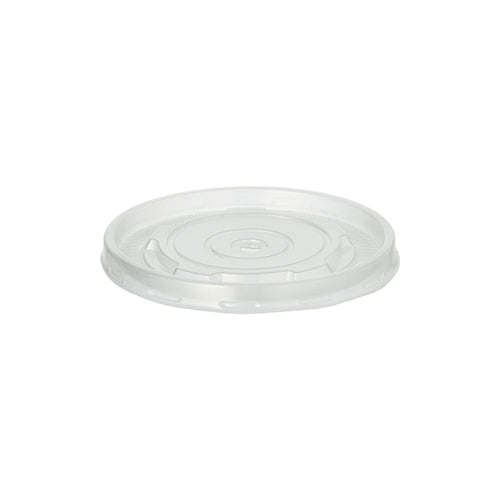 Deckel für Suppenbecher, PP rund Ø 9,8 cm · 1 cm transparent