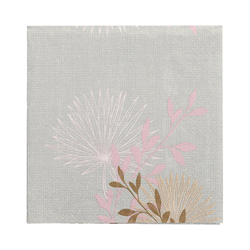 Servietten, 3-lagig 1/4-Falz 33 cm x 33 cm "Flora"