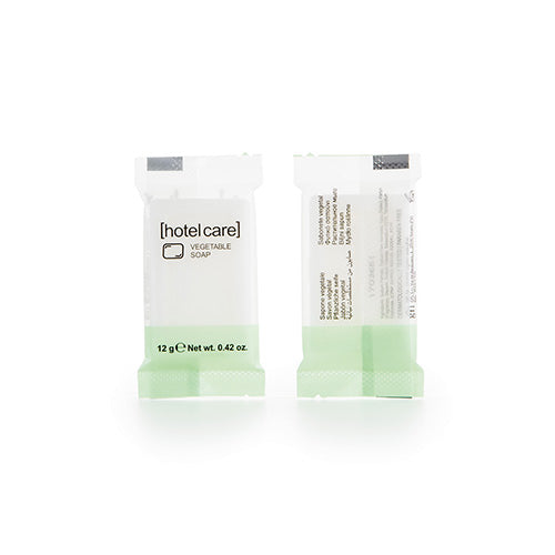 Seifen "Hotel Care" eckig 8 mm x 52 mm x 33 mm weiss "pflanzlich" im Flow Pack