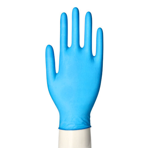 "Medi-Inn PS" Handschuhe, Latex puderfrei blau "Blue Grip" Größe: M